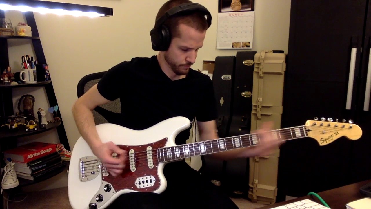 Squier Bass VI Demo (LaBella Flats + Staytrem)