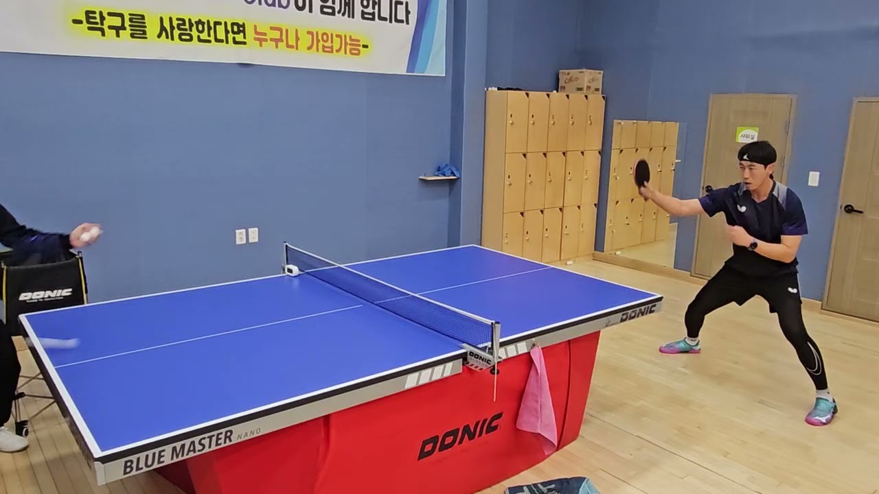 [탁구레슨]26.2.23. 전후스텝, 플릭 후 불규칙 연결드라이브