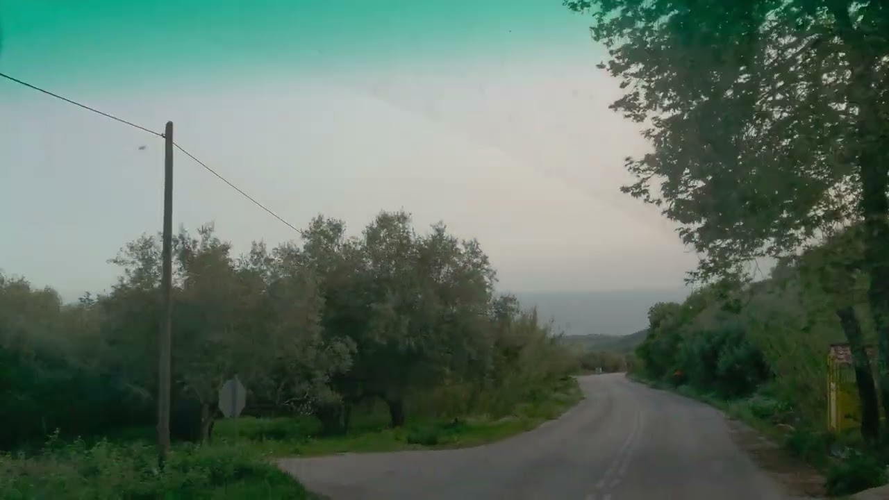 η διαδρομή από Κρυοπηγή προς Καμαρινα