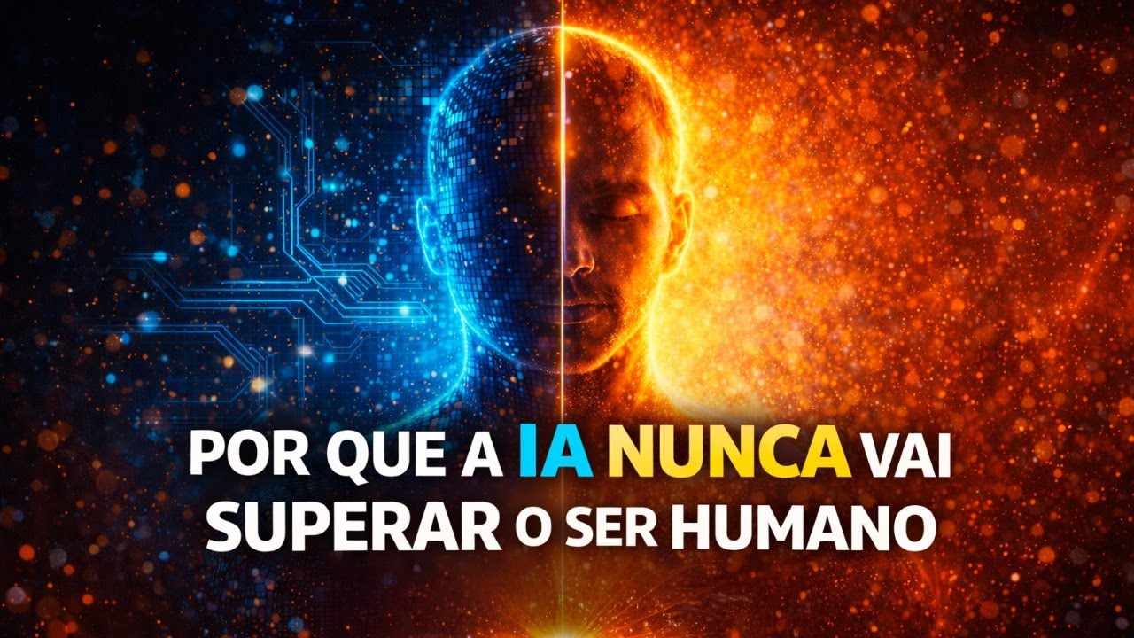 POR QUE A IA NUNCA VAI SUPERAR O SER HUMANO