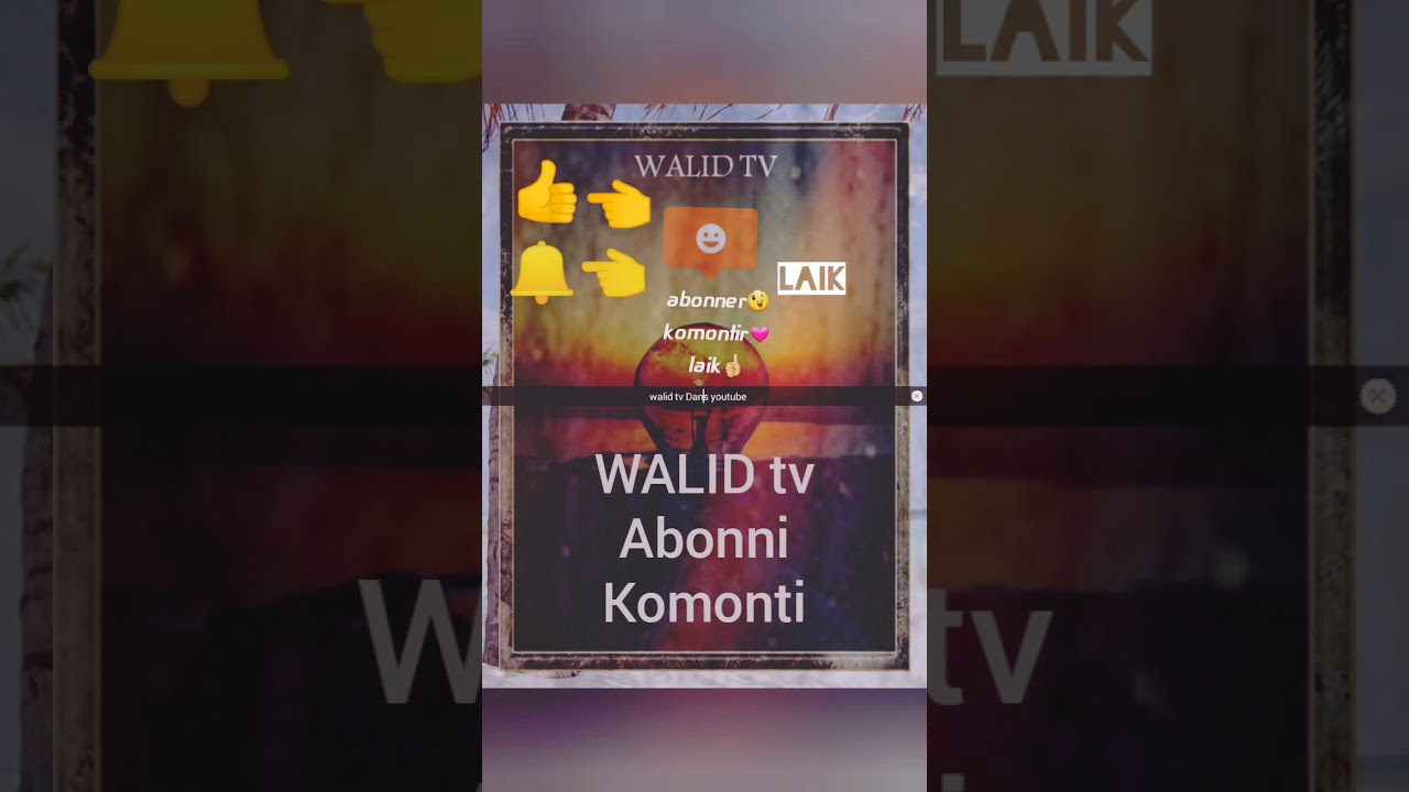 مقدمة walid tv