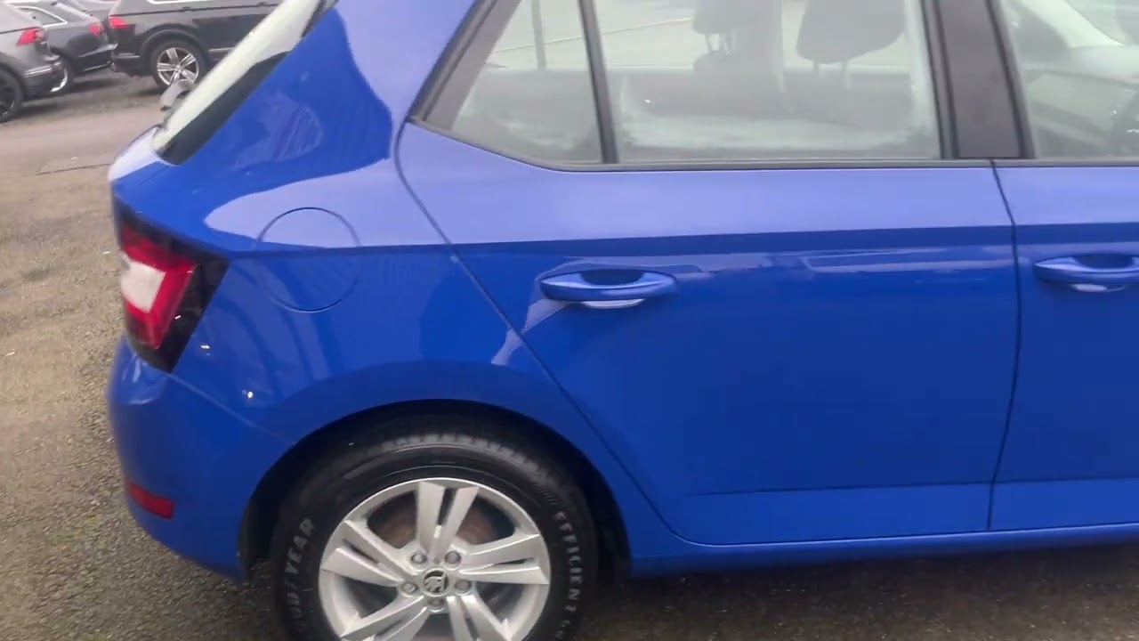 SKODA 1.0 SE MANUAL ENERGY BLUE 2021 21-PLATE