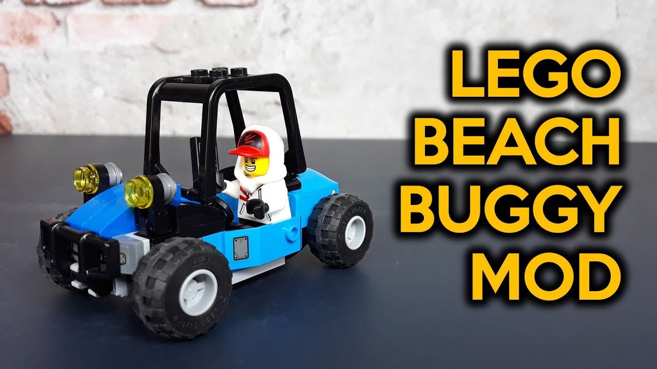 Building a LEGO Beach Buggy from Hidden Side Shrimp Shack Attack (70422)