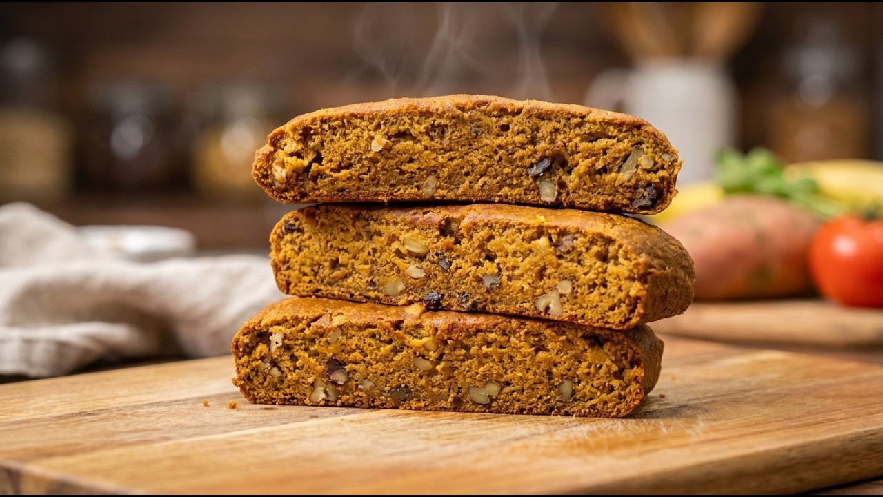 Sweet Potato Banana Bread | Moist, Easy & Totally Vegan!