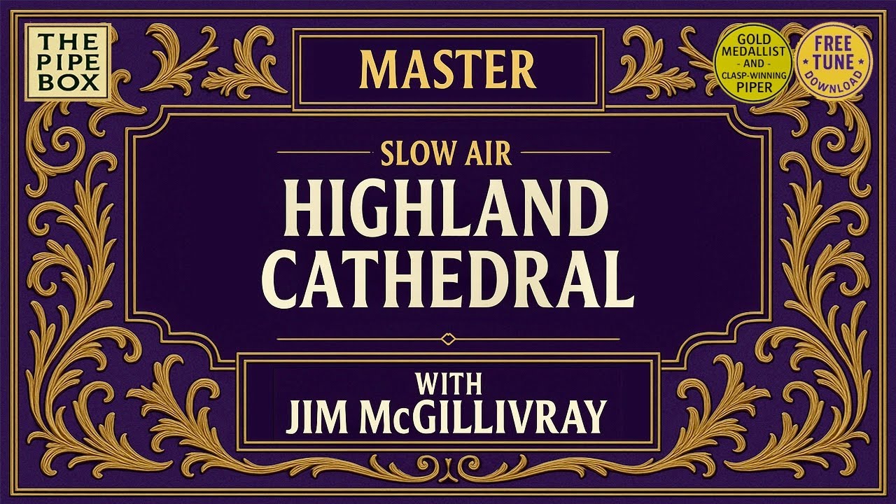 Master Highland Cathedral Slow Air with Jim McGillivray - * Free Tune Download