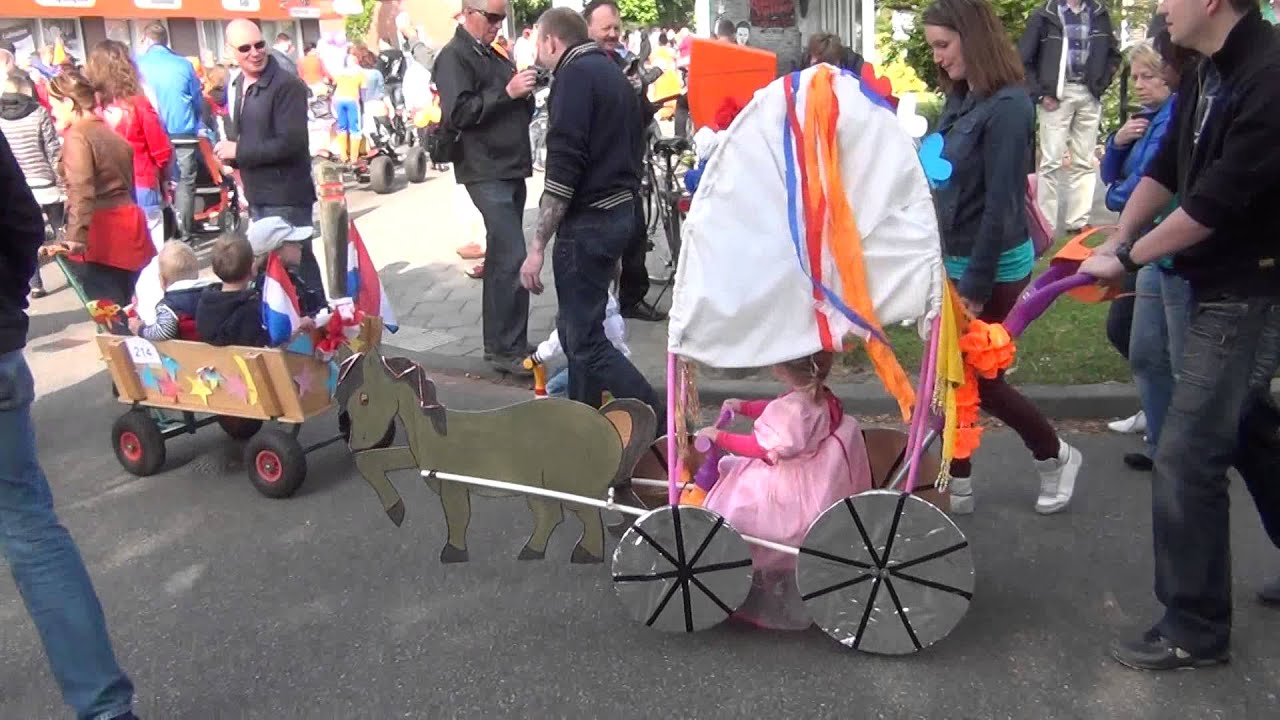 Koningsdag Krabbendijke optocht 2014