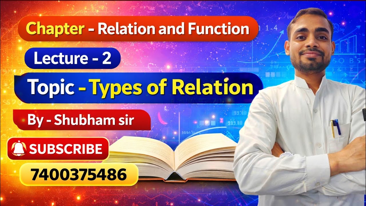 ##CLASS-12th##CBSE & BSEB (BOTH) MATHEMATICS 🔥 Relation & Function # BY-Shubham Sir ## lecture - 3