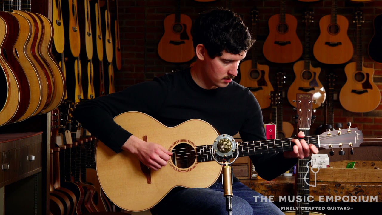 Lowden S-34 Koa and Sitka at The Music Emporium