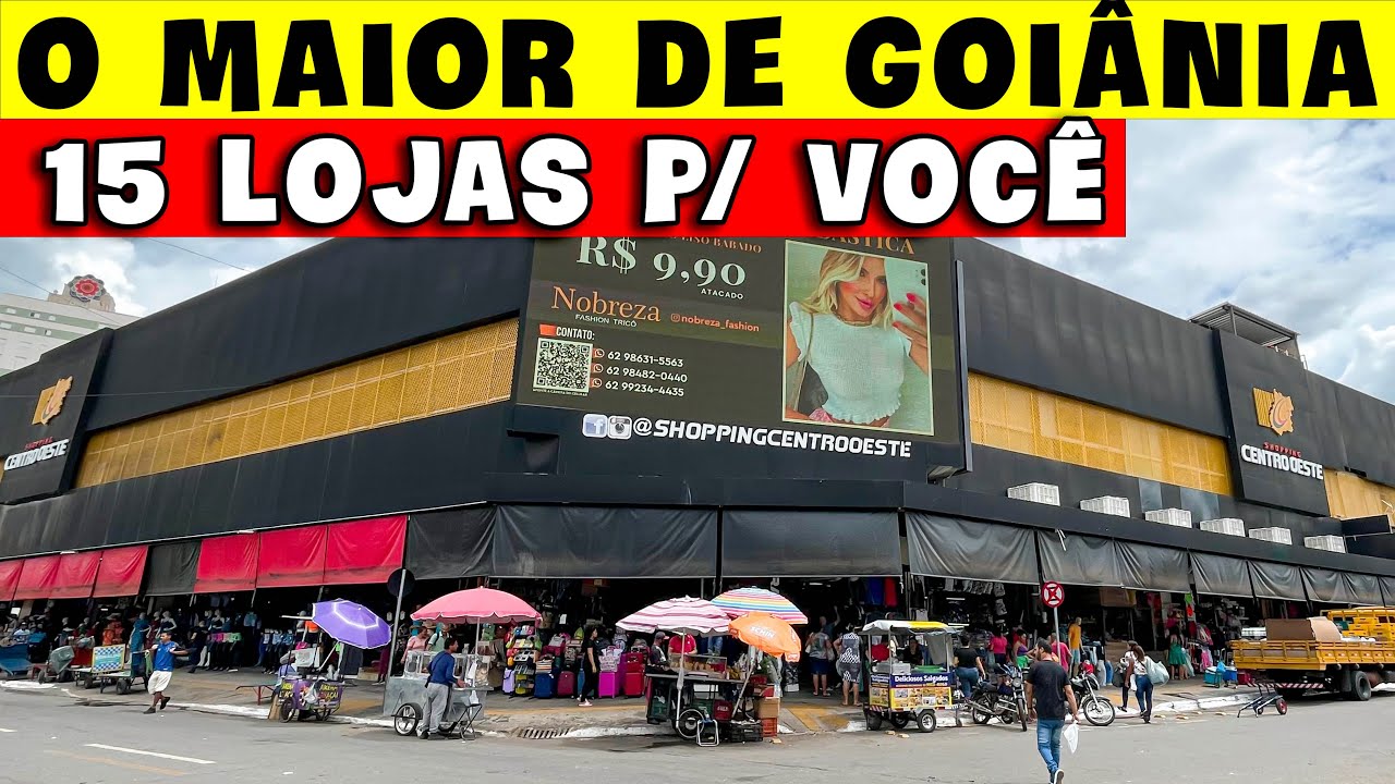 O SHOPPING DE ROUPAS NO ATACADO MAIS BARATO DE GOIÂNIA | 15 lojas