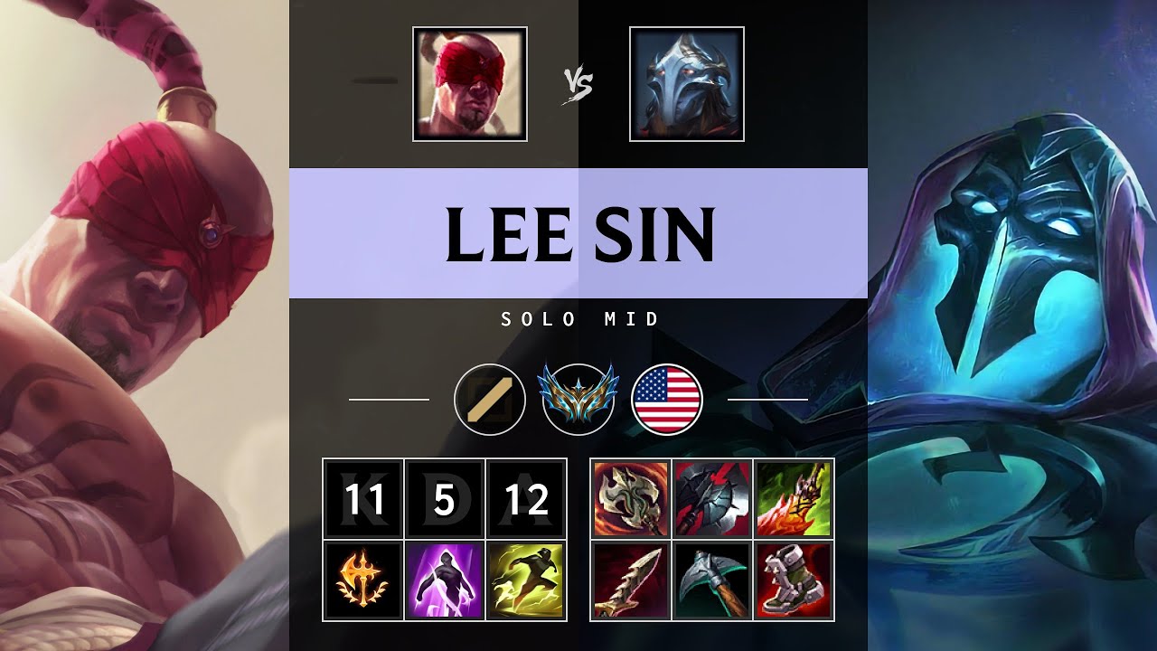 Lee Sin Mid vs Viktor - NA Challenger Patch 25.12