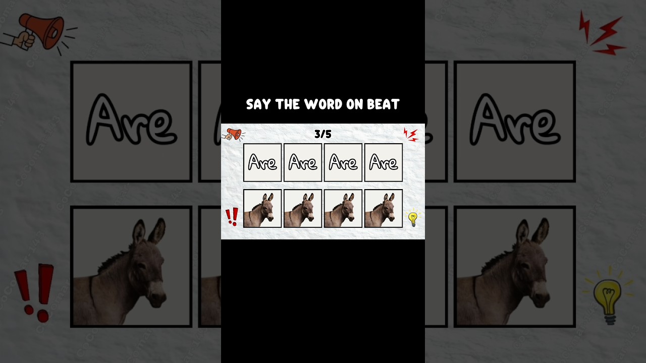 Say The Word On Beat Challange