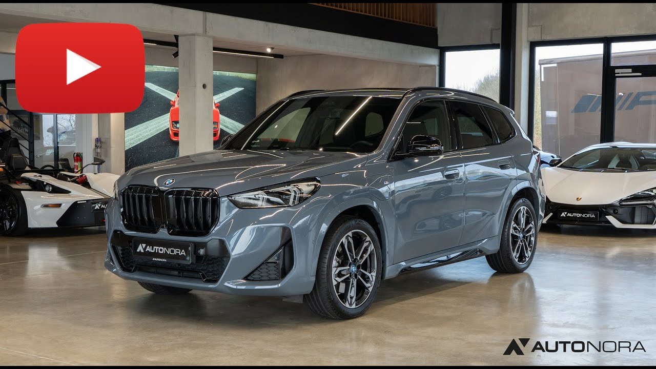 BMW X1 xDrive30e M Sport in BMW Individual Storm Bay