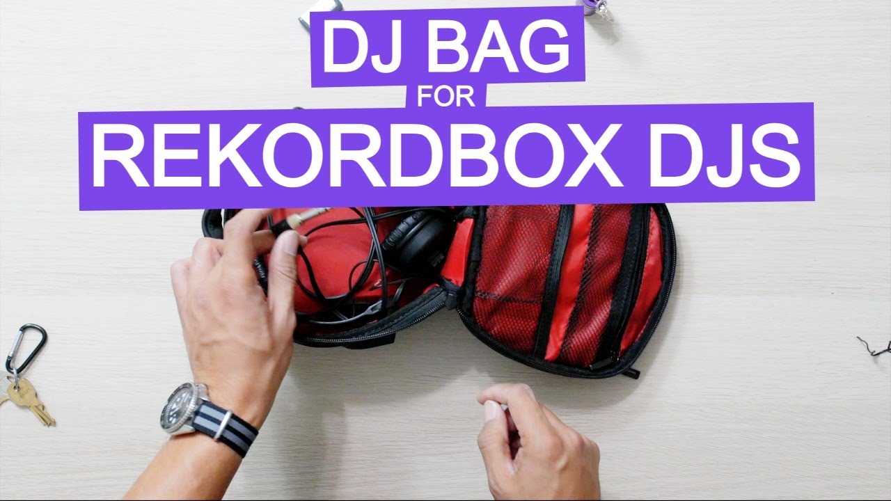My NEW DJ Bag For Rekordbox w/ USB Sticks - DJBag Headphone Bag