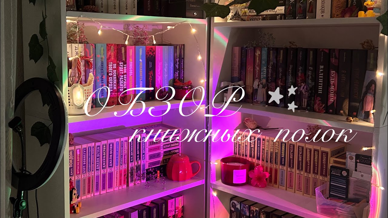 ОБЗОР НА КНИЖНЫЕ ПОЛКИ || 📚🛋️