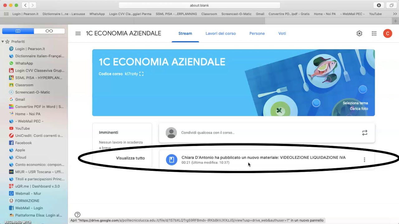 GUIDA DOCENTI_SU COME CARICARE MATERIALE SU CLASSROOM