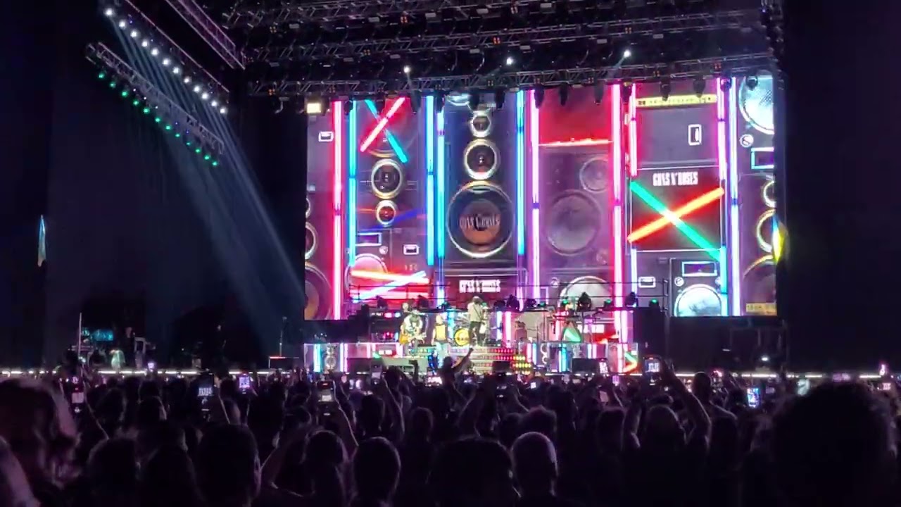Welcome To The Jungle - Belo Horizonte - Guns N' Roses - Mineirão - 13/09/2022
