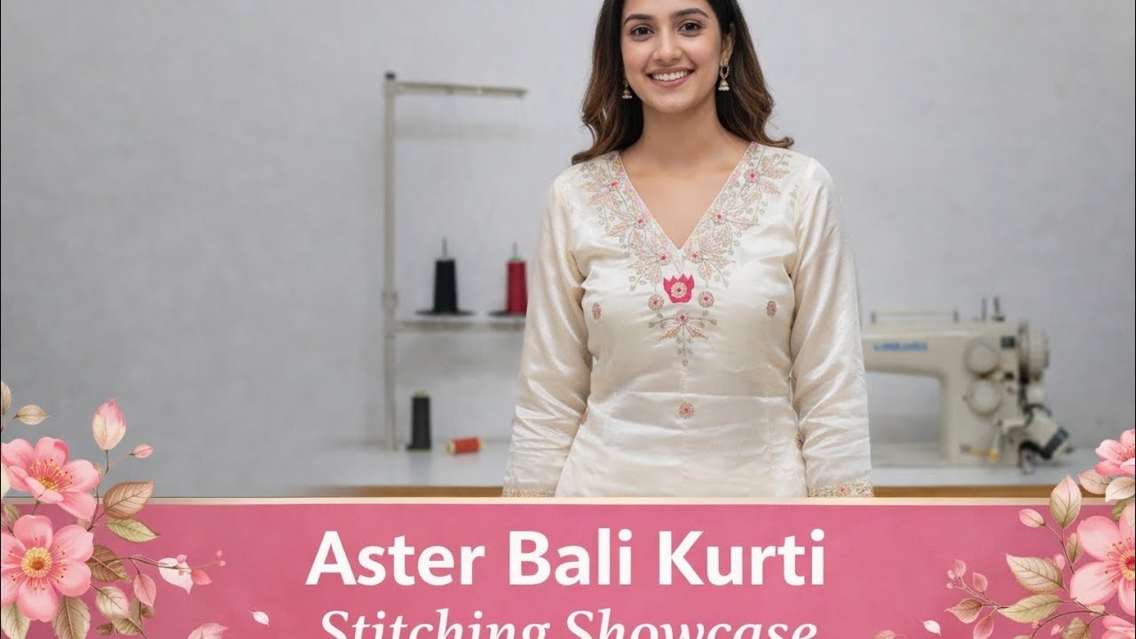 Aster bali kurti stiching