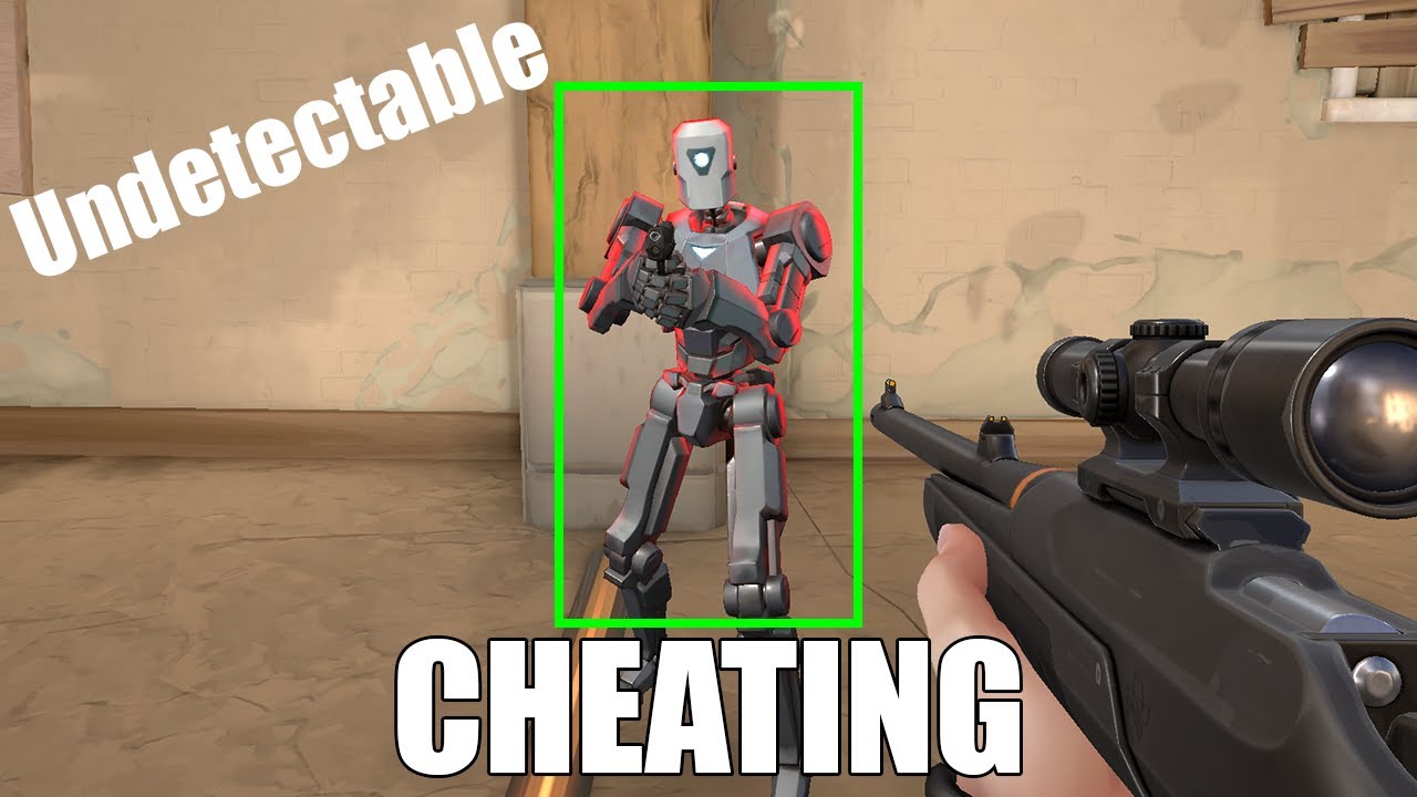 Making a Literal Video Game Aimbot | Firing Range