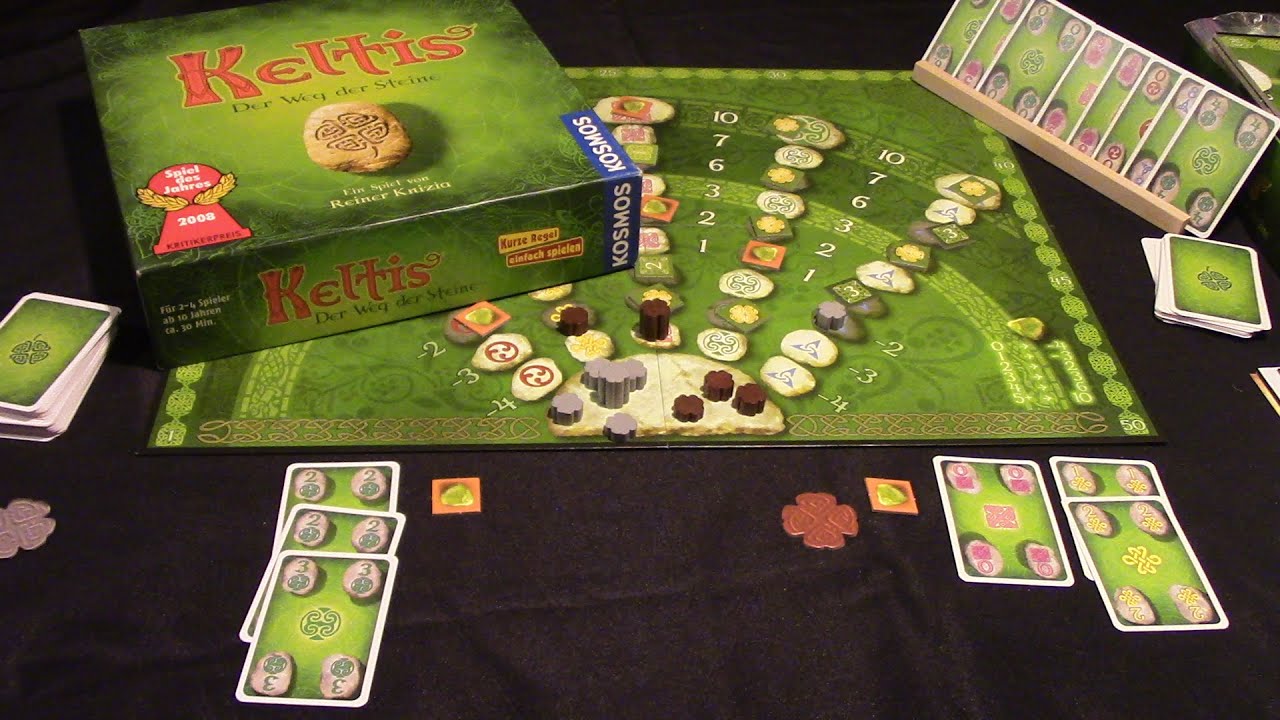 Jeremy Reviews It... - Keltis Board Game Review - Spiel des Jahres 2008