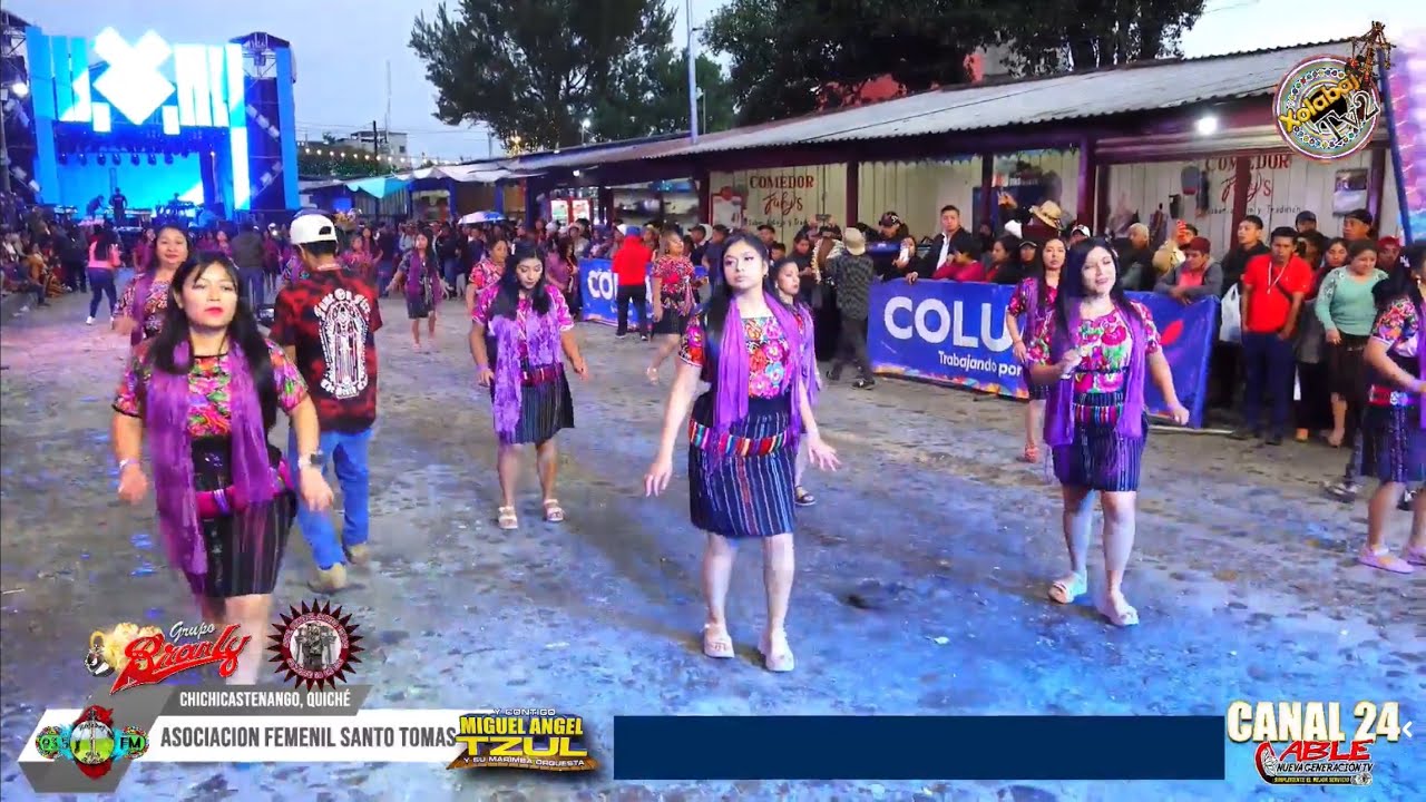 Ultimo Ensayo Del Convite Femenino 18 De Diciembre De Chichicastenango Ameniza Grupo Branly 2025