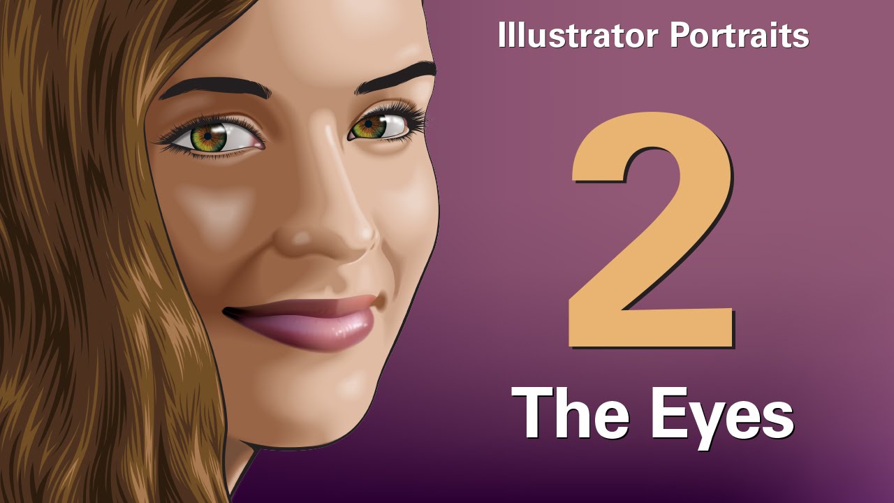 Adobe Illustrator Portraits Part Two: The Eyes