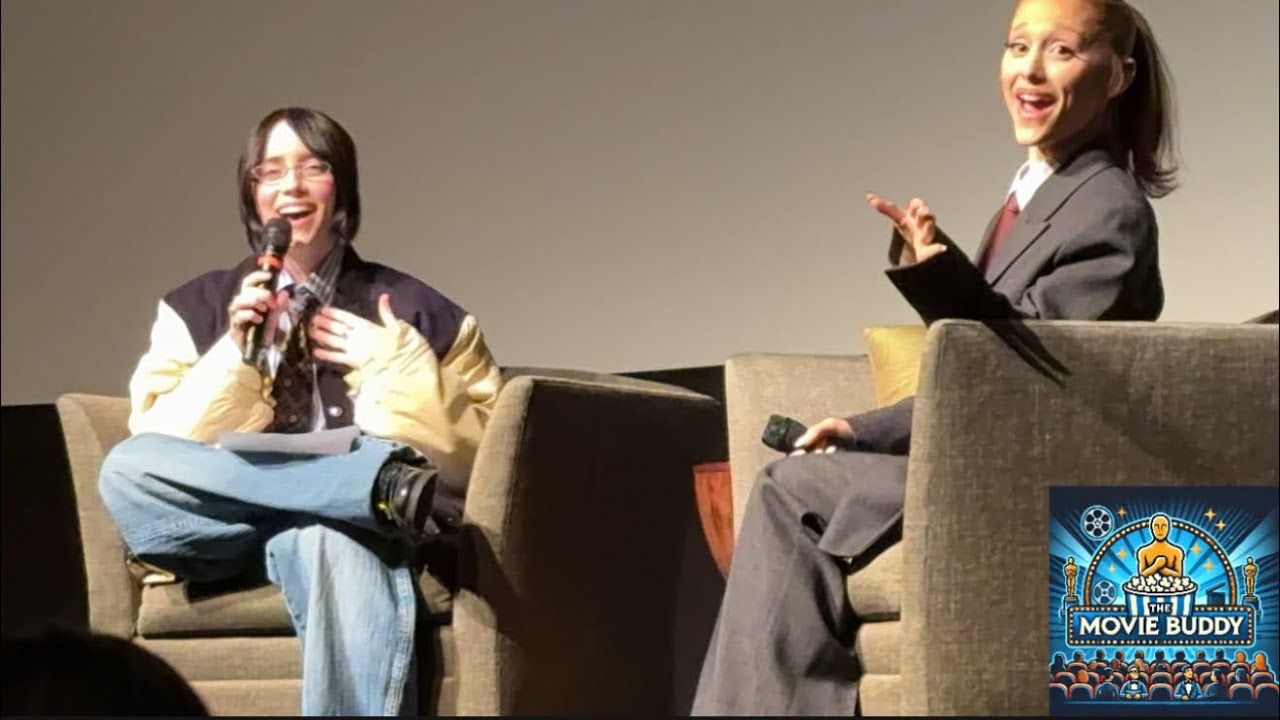 Wicked Full Q&A With Ariana Grande Moderated By Billie Eilish