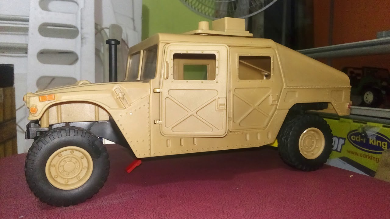 World Peace Keepers 1/18 scale dessert HUMVEE toy RC conversion