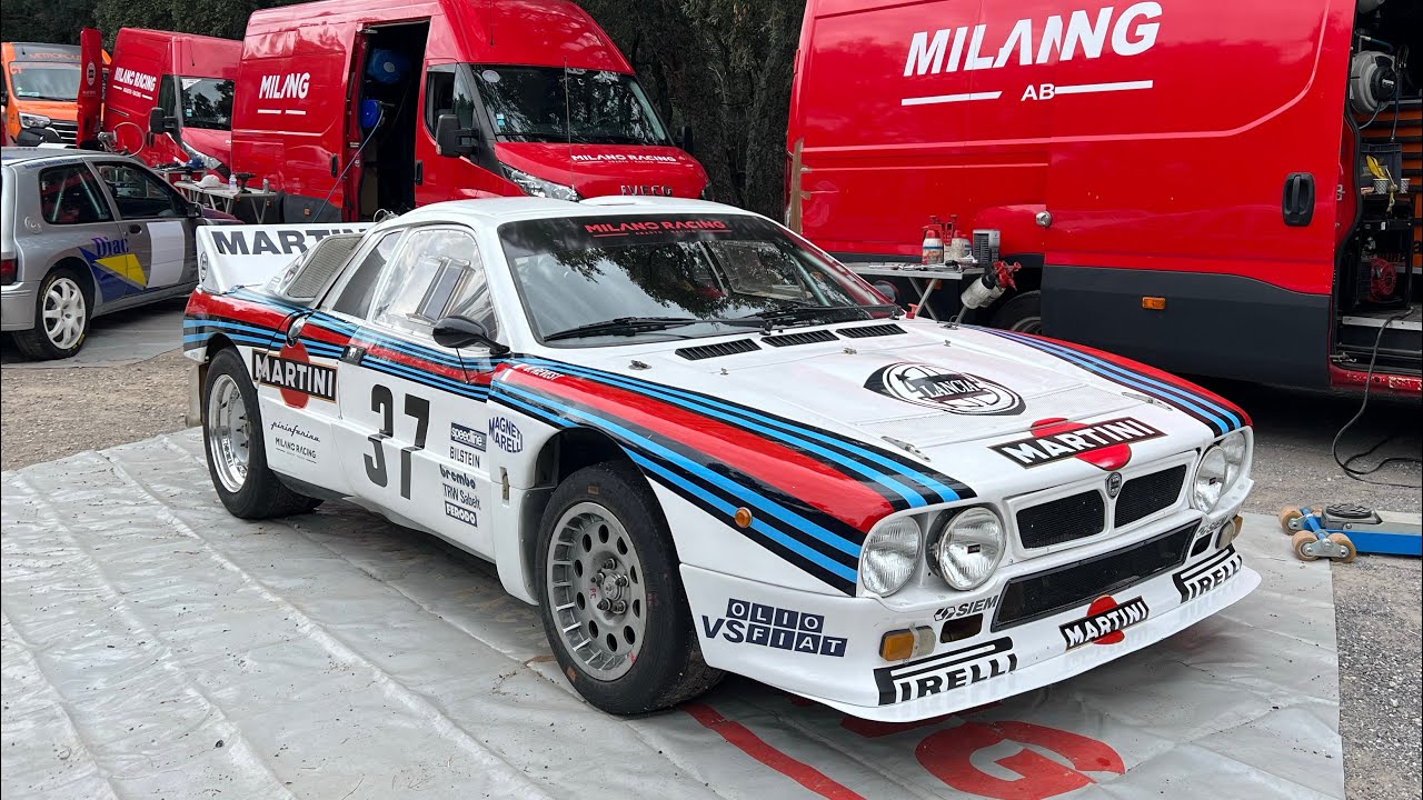 JE FAIS UN TOUR DE LANCIA 037 😱QUELLE VOITURE MYTHIQUE !!!