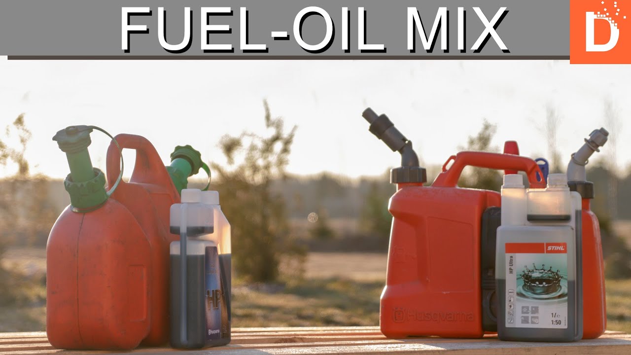 How to mix fuel for chainsaw