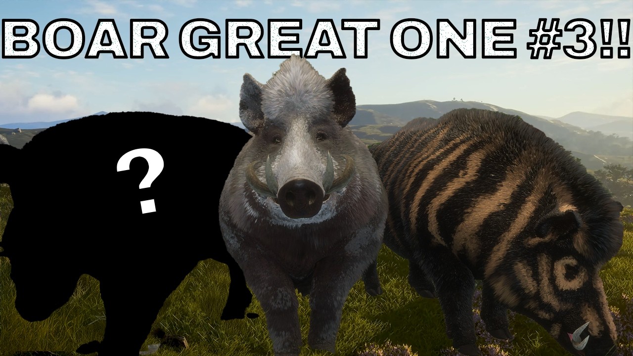 CAN WE SPAWN OUR THIRD GREAT ONE BOAR IN SCOTLAND?! BOAR BOYS GREAT ONE GRIND!!