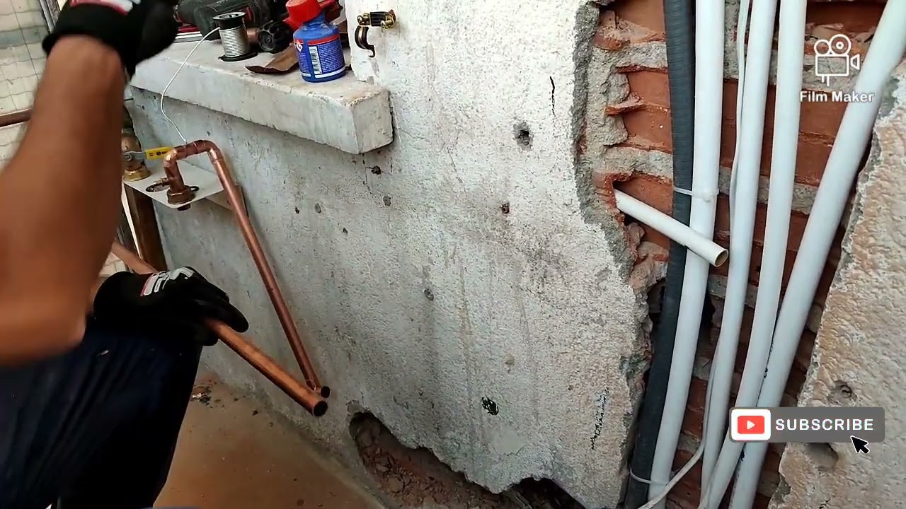 Instalacion de gas natural para calderas y cocina