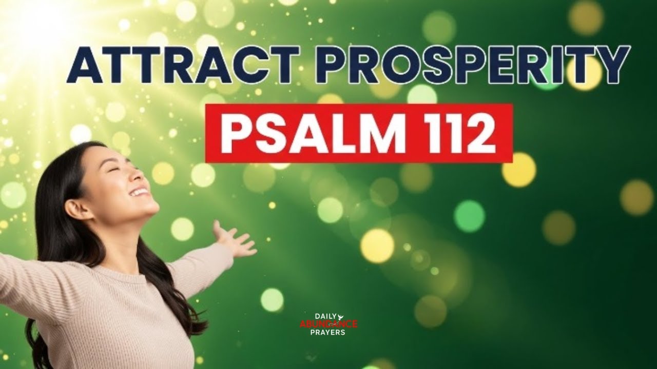 A PRAYER FOR FINANCIAL ABUNDANCE | PSALM 112