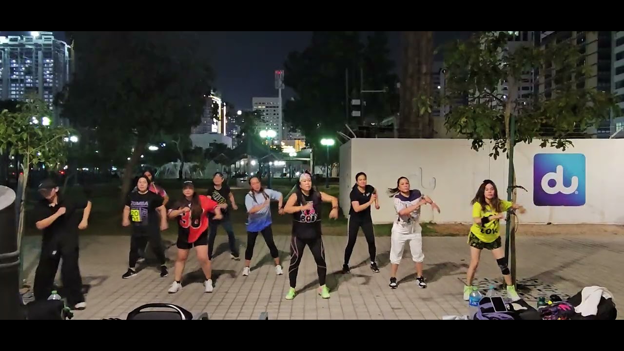 Zumba dance fitness lovers AUH/ADZDF by Coach Joyce