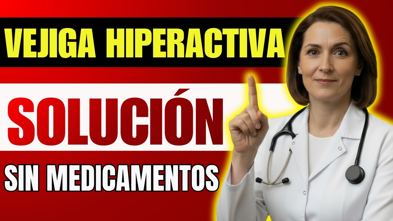 VEJIGA HIPERACTIVA La SOLUCIÓN REAL Sin Medicamentos que NADIE te Está Contando