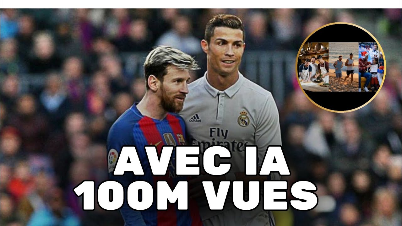 MESSI et RONALDO| Vidéos virales en utilisant l'IA !