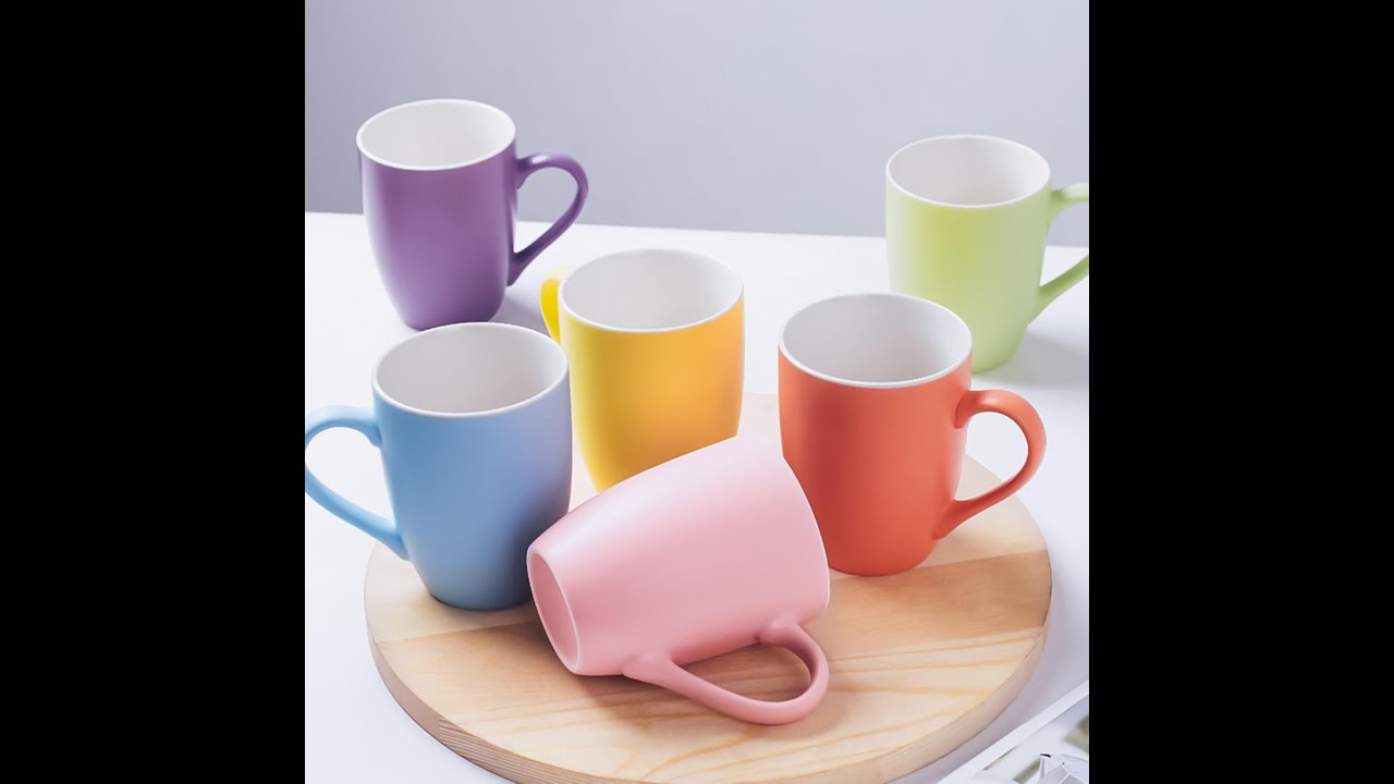 Cozy, Colorful & Matte‑Finished 😄☕ Ceramic Coffee Mugs Review