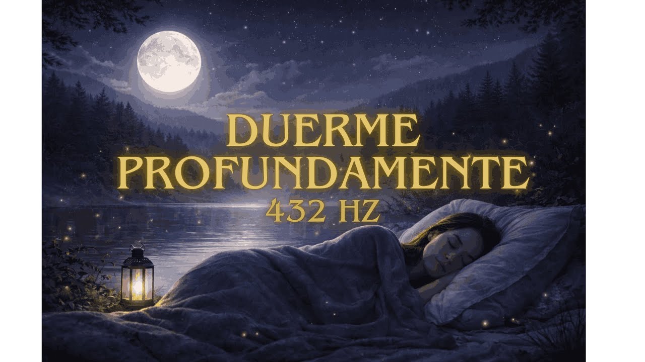 Duerme profundamente con frecuencia 432 Hz