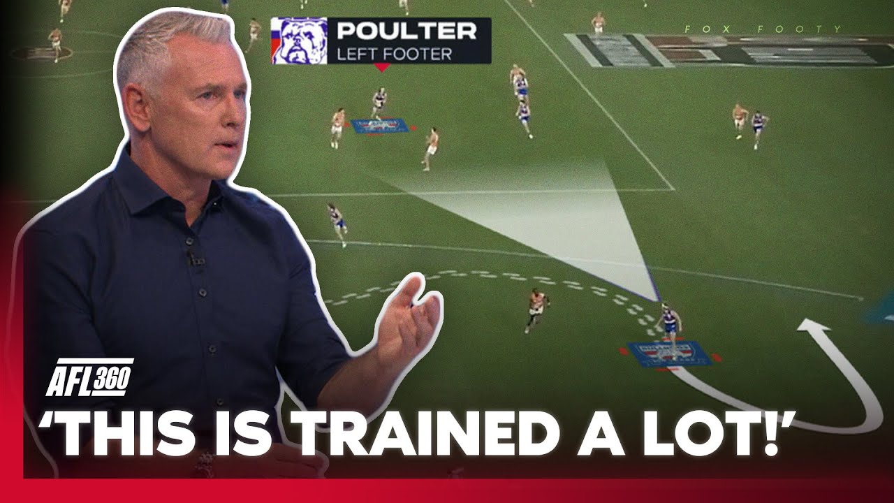The Art of Forward Craft - Simmo & Horse dissect the connection between kicker & receiver | AFL 360