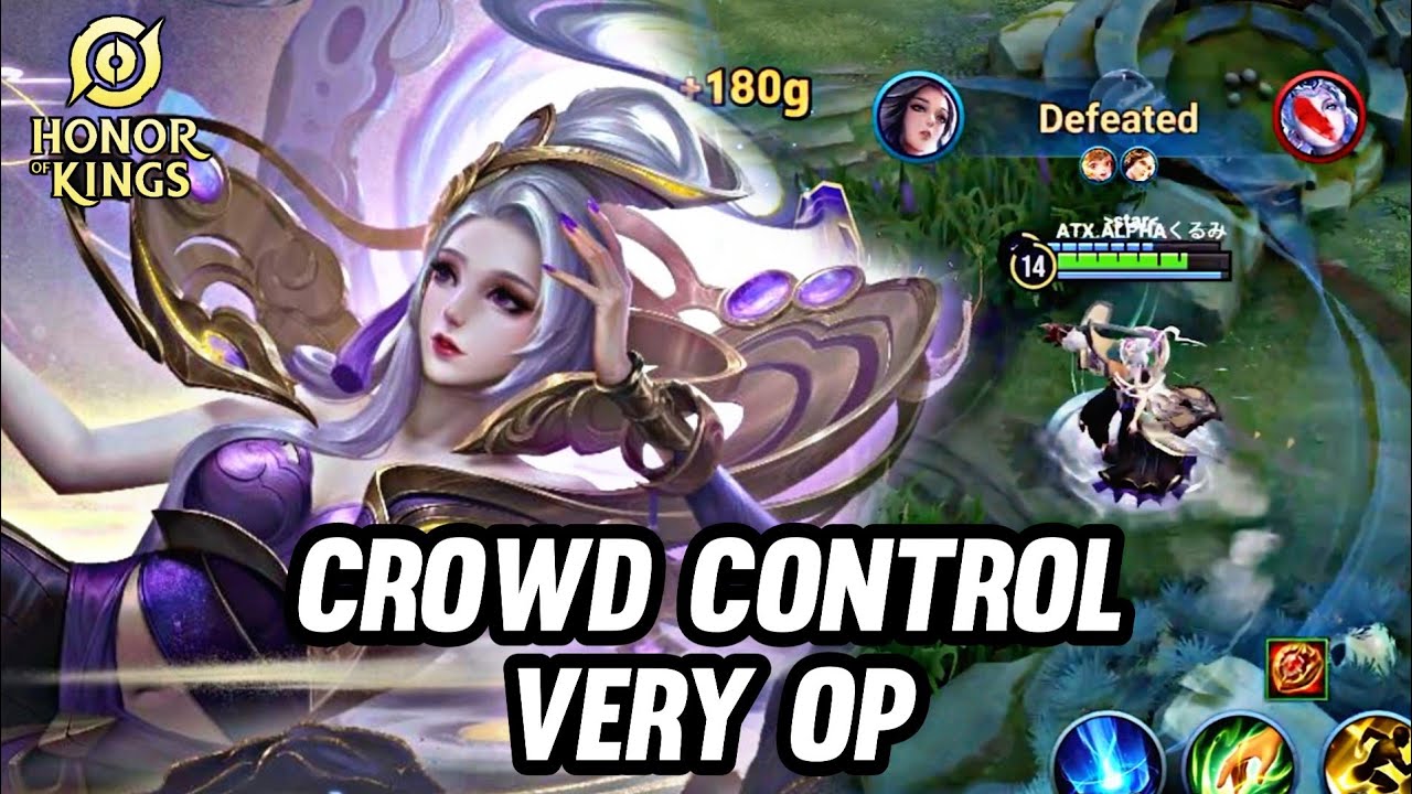 Honor Of Kings (Lady Zhen) Crowd Control Very Op
