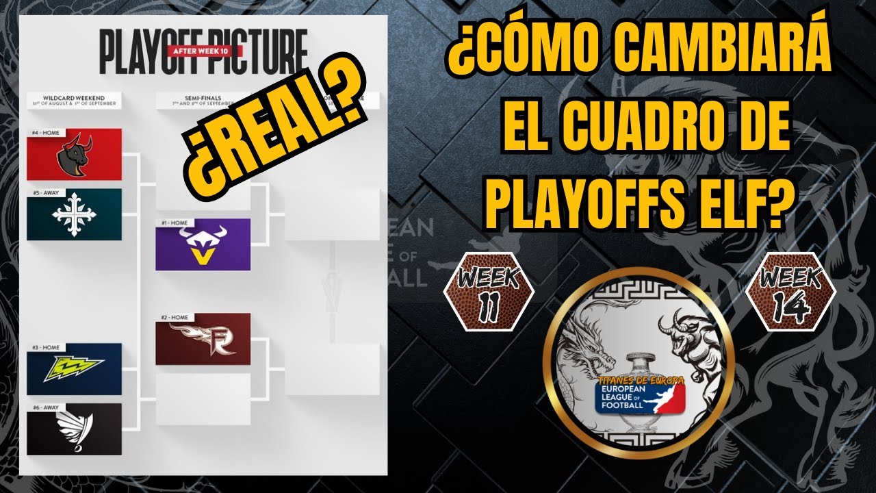 Especail seran Asi los playoffs ELF