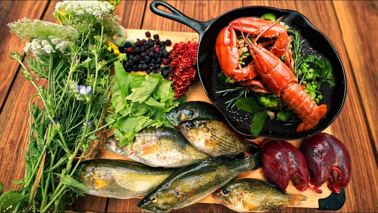 Surviving 72-Hours 'Eating Whatever We Catch Challenge' - Air, Land, and Water