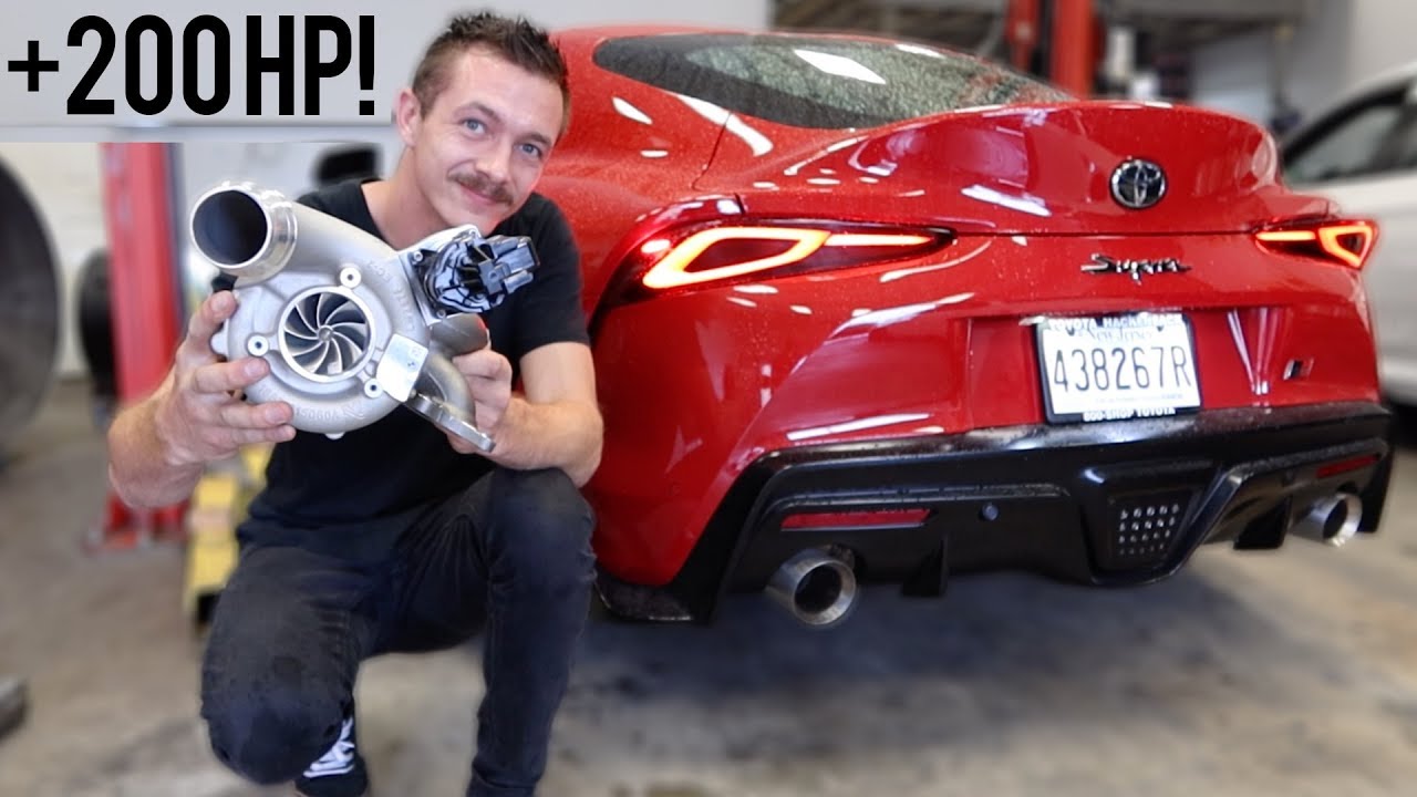 2020 Supra Gets a Bigger Turbo! (Install/Tune)