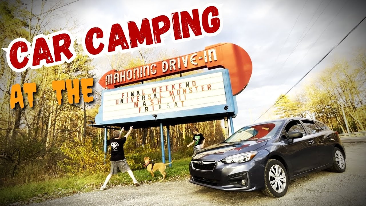The Mahoning Drive In Experience - Halloween Car Camping