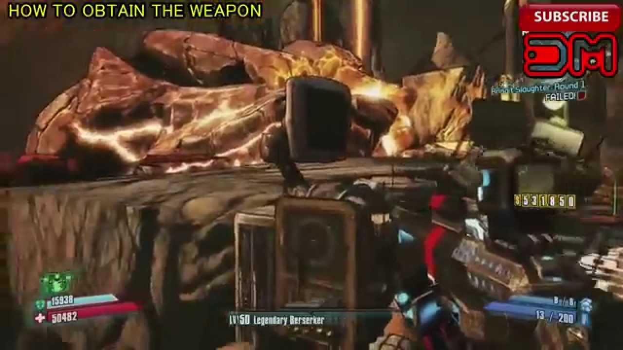 Borderlands 2 : How to Get Severe Shredifier - Legendary Weapon