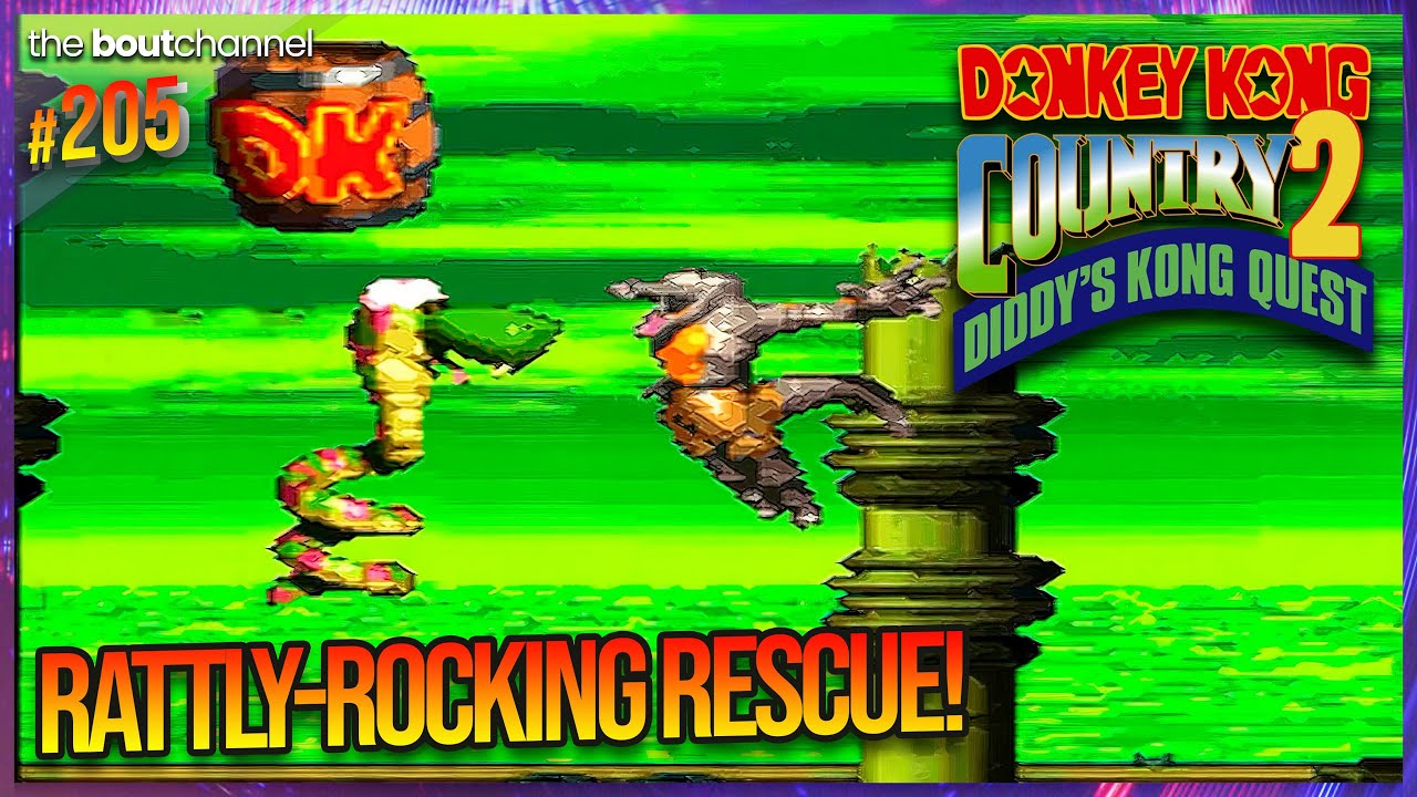 Rattly Ship Deck Rush &ndash; Donkey Kong Country 2 Moment Clip, ep.205