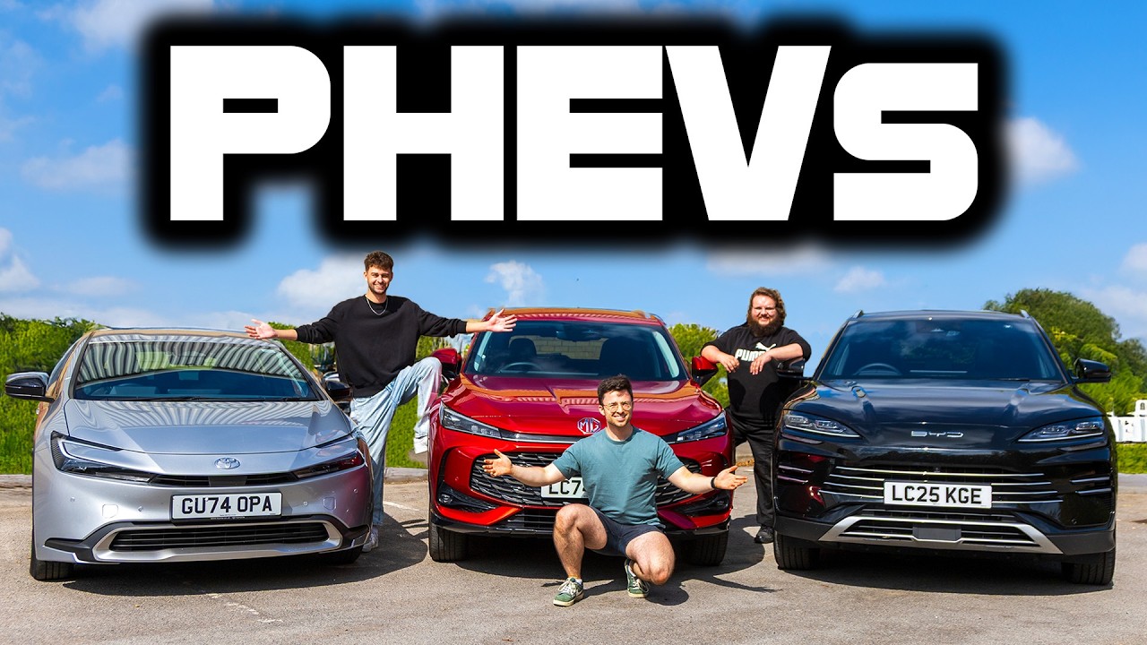 Лучший подключаемый гибрид до 40 000 фунтов стерлингов? MG против BYD против Prius — результат на...