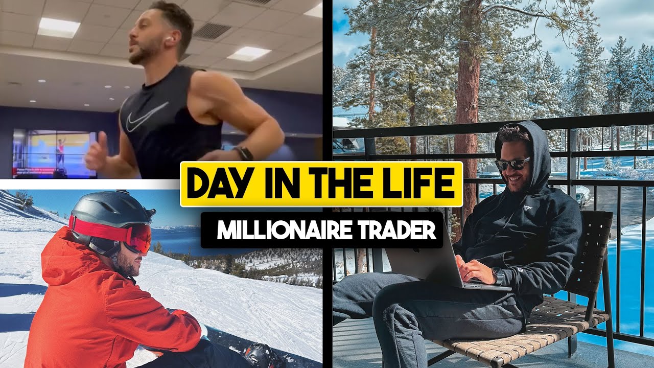 REAL Day In The Life of a MILLIONAIRE Trader