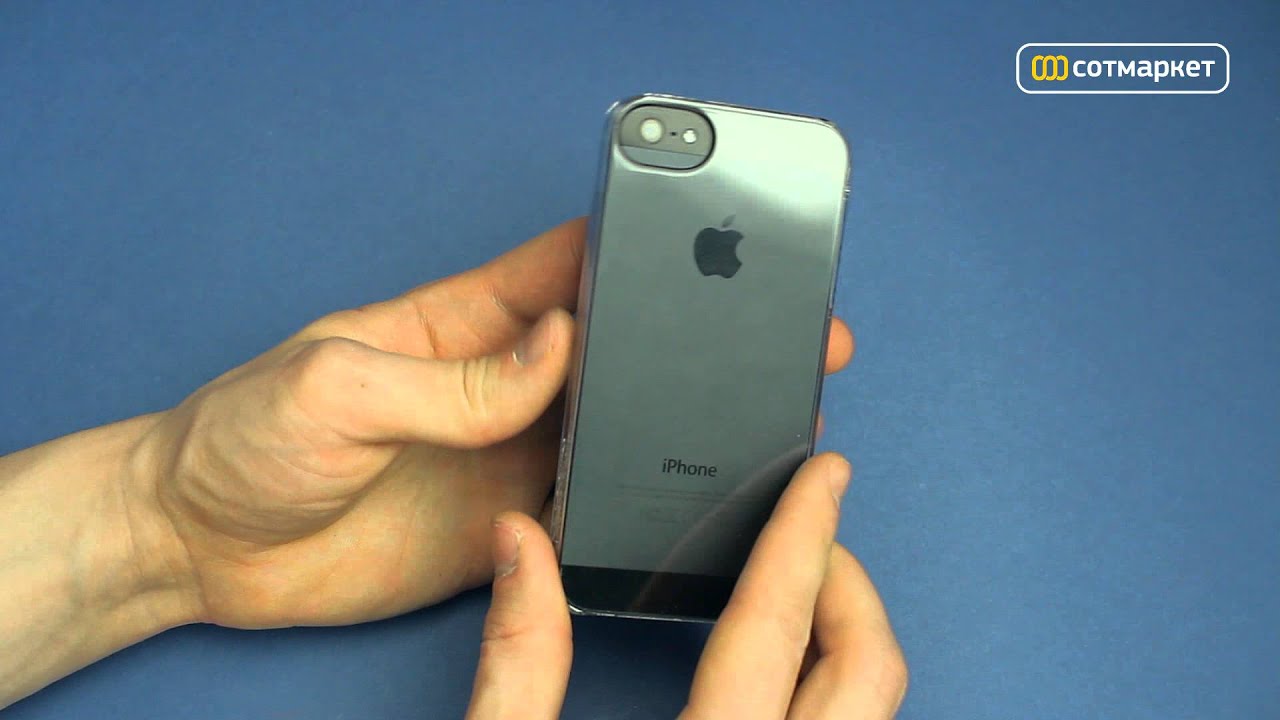 Видео обзор накладки Incase Snap Case CL69050 для Apple iPhone 5 от Сотмаркета