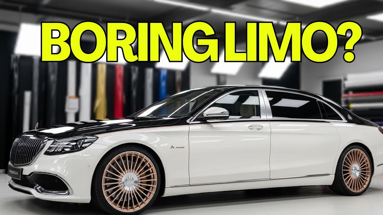 Mercedes-Maybach Chrome Delete + Color Accents | Step-by-Step Wrap