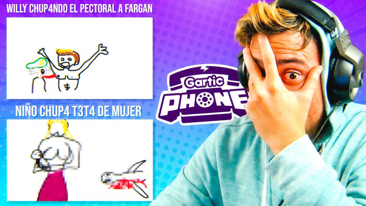 GARTIC PHONE | CÓMO PASAMOS DE ESTO A ESTO?!